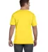 6901 LA T Adult Fine Jersey T-Shirt in Yellow back view