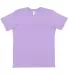 6901 LA T Adult Fine Jersey T-Shirt in Lavender front view