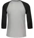 6930 LA T Adult Vintage Baseball T-Shirt in Vn hth/ vn smoke back view