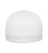 6997 Yupoong Flexfit Garment-Washed Cotton Cap in White back view