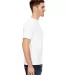 7100 Bayside Adult Short-Sleeve Tee with Pocket White side view