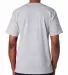 7100 Bayside Adult Short-Sleeve Tee with Pocket in Ash back view