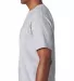 7100 Bayside Adult Short-Sleeve Tee with Pocket in Ash side view