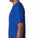 7100 Bayside Adult Short-Sleeve Tee with Pocket in Royal blue side view