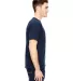 7100 Bayside Adult Short-Sleeve Tee with Pocket in Navy side view
