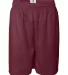 7209 Badger Adult Mesh/Tricot 9-Inch Shorts Cardinal front view