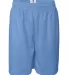 7209 Badger Adult Mesh/Tricot 9-Inch Shorts Columbia Blue front view