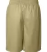 7209 Badger Adult Mesh/Tricot 9-Inch Shorts Vegas Gold back view