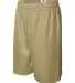 7209 Badger Adult Mesh/Tricot 9-Inch Shorts Vegas Gold side view