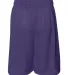 7211 Badger Adult Mesh/Tricot 11-Inch Shorts Purple back view