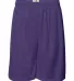 7211 Badger Adult Mesh/Tricot 11-Inch Shorts Purple front view
