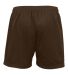 7216 Badger Ladies' Mesh/Tricot 5-Inch Shorts in Brown back view