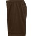 7216 Badger Ladies' Mesh/Tricot 5-Inch Shorts in Brown side view
