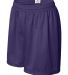 7216 Badger Ladies' Mesh/Tricot 5-Inch Shorts in Purple side view