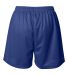 7216 Badger Ladies' Mesh/Tricot 5-Inch Shorts in Royal back view