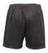7216 Badger Ladies' Mesh/Tricot 5-Inch Shorts in Graphite back view