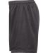7216 Badger Ladies' Mesh/Tricot 5-Inch Shorts in Graphite side view