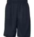 7219 Badger Adult Mesh Shorts With Pockets Navy front view