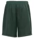 7219 Badger Adult Mesh Shorts With Pockets Forest back view