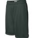 7237 Badger Adult Mini-Mesh 7-Inch Shorts in Forest side view