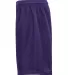 7237 Badger Adult Mini-Mesh 7-Inch Shorts Purple side view