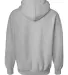 7700 Weatherproof Adult Cross Weave Heather Grey back view