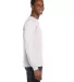 949 Anvil Adult Long-Sleeve Fashion-Fit Tee in White side view