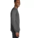 949 Anvil Adult Long-Sleeve Fashion-Fit Tee CHARCOAL side view