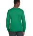 949 Anvil Adult Long-Sleeve Fashion-Fit Tee in Heather green back view