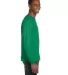 949 Anvil Adult Long-Sleeve Fashion-Fit Tee in Heather green side view