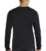 949 Anvil Adult Long-Sleeve Fashion-Fit Tee in Black back view