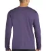 949 Anvil Adult Long-Sleeve Fashion-Fit Tee in Heather purple back view
