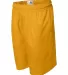 7207 Badger Adult Mesh/Tricot 7-Inch Shorts Gold side view