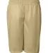 7207 Badger Adult Mesh/Tricot 7-Inch Shorts Vegas Gold back view