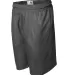 7207 Badger Adult Mesh/Tricot 7-Inch Shorts Graphite side view