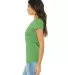 BELLA 8413 Womens Tri-blend T-shirt in Green triblend side view