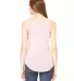 BELLA 8805 Womens Flowy Tank Top in Red marble back view
