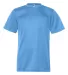 C5200 C2 Sport Youth Performance Tee Columbia Blue front view