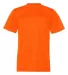 C5200 C2 Sport Youth Performance Tee Safety Orange back view