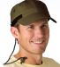 EF101 Adams Extreme Performance Cap in Olive/ black front view