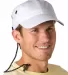 EF101 Adams Extreme Performance Cap WHITE/ WHITE front view