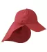 EOM101 Adams Extreme Outdoor Cap NAUTICAL RED front view