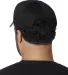FA102 Adams Cotton Twill Fairway Cap in Royal/ black back view
