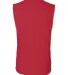 2700 Gildan Adult Ultra Cotton Sleeveless T-Shirt RED back view