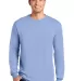 5400 Gildan Adult Heavy Cotton Long-Sleeve T-Shirt in Carolina blue front view