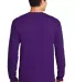 5400 Gildan Adult Heavy Cotton Long-Sleeve T-Shirt in Purple back view