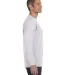 5400 Gildan Adult Heavy Cotton Long-Sleeve T-Shirt in Ash grey side view