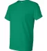 8000 Gildan Adult DryBlend T-Shirt in Kelly green side view