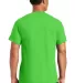 8000 Gildan Adult DryBlend T-Shirt in Electric green back view