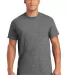8000 Gildan Adult DryBlend T-Shirt in Graphite heather front view